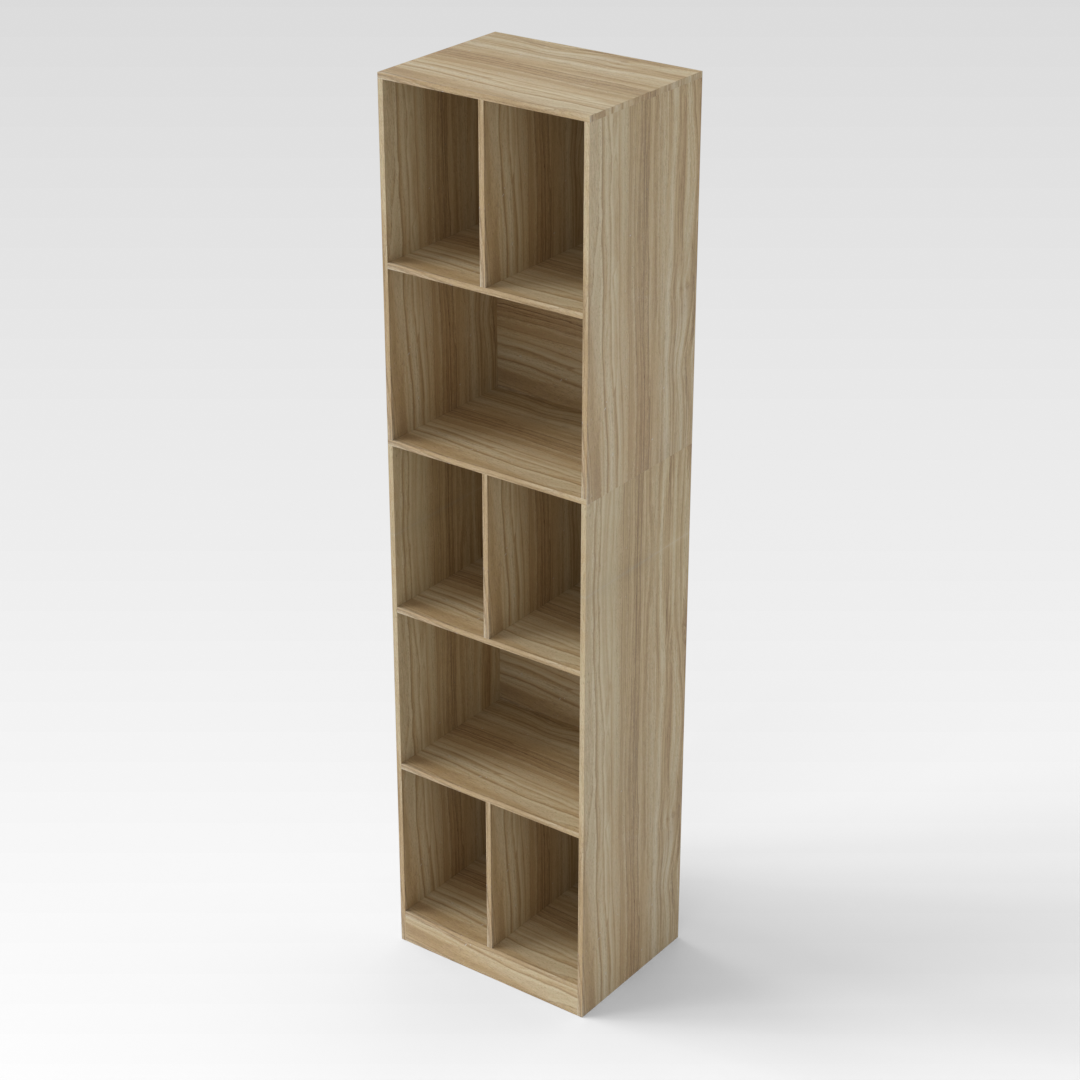Country Oak Bookcase