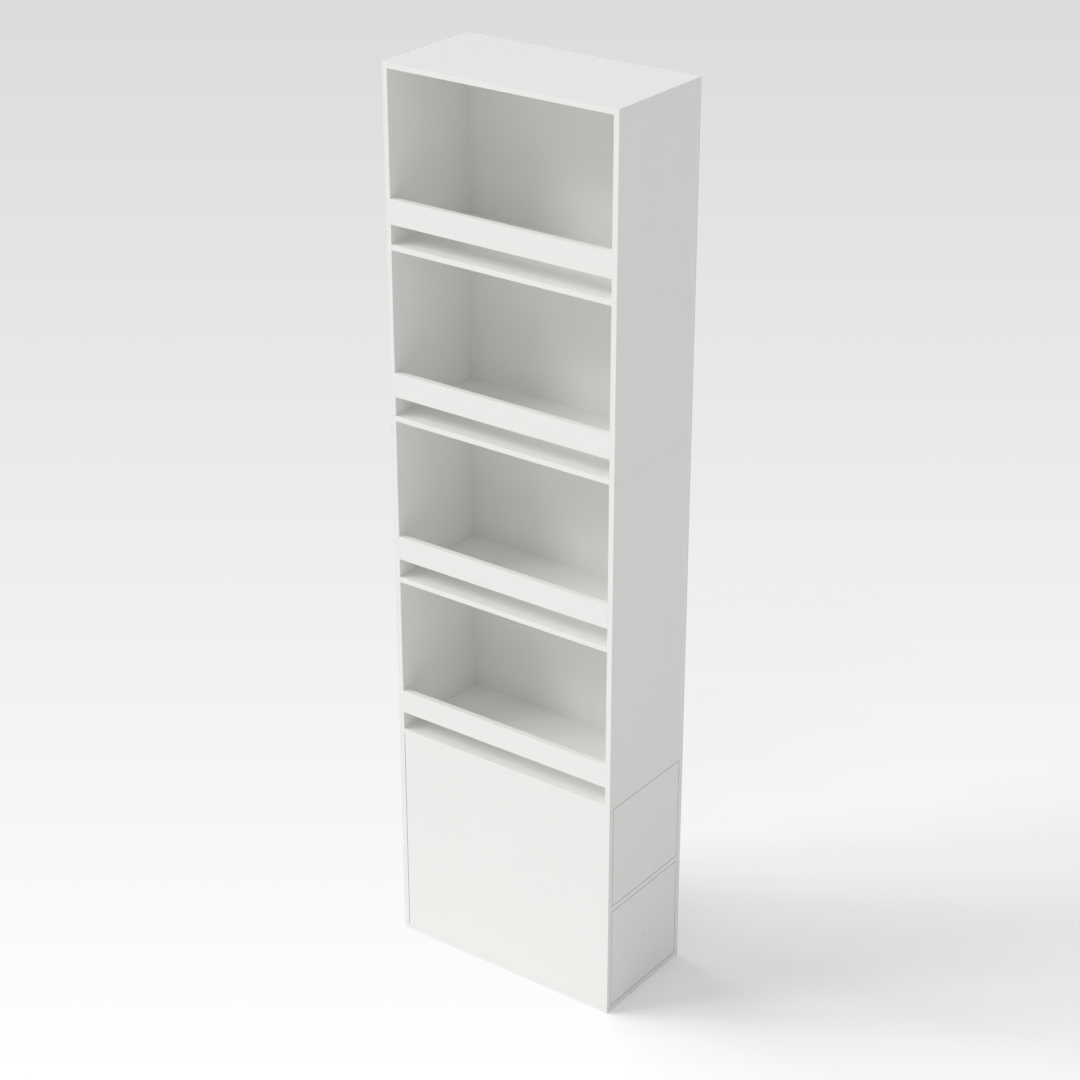Warm White Dresser