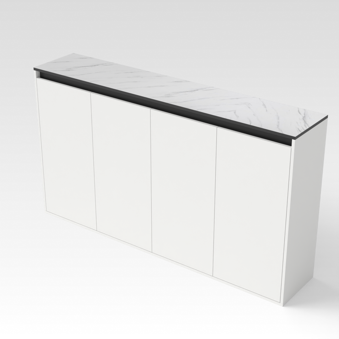Warm White Vanity