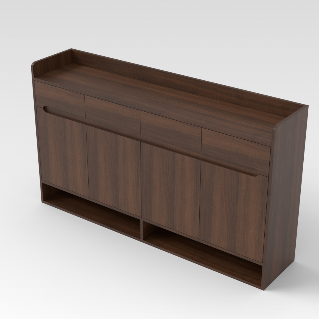 Prairie Oak Bookshelf