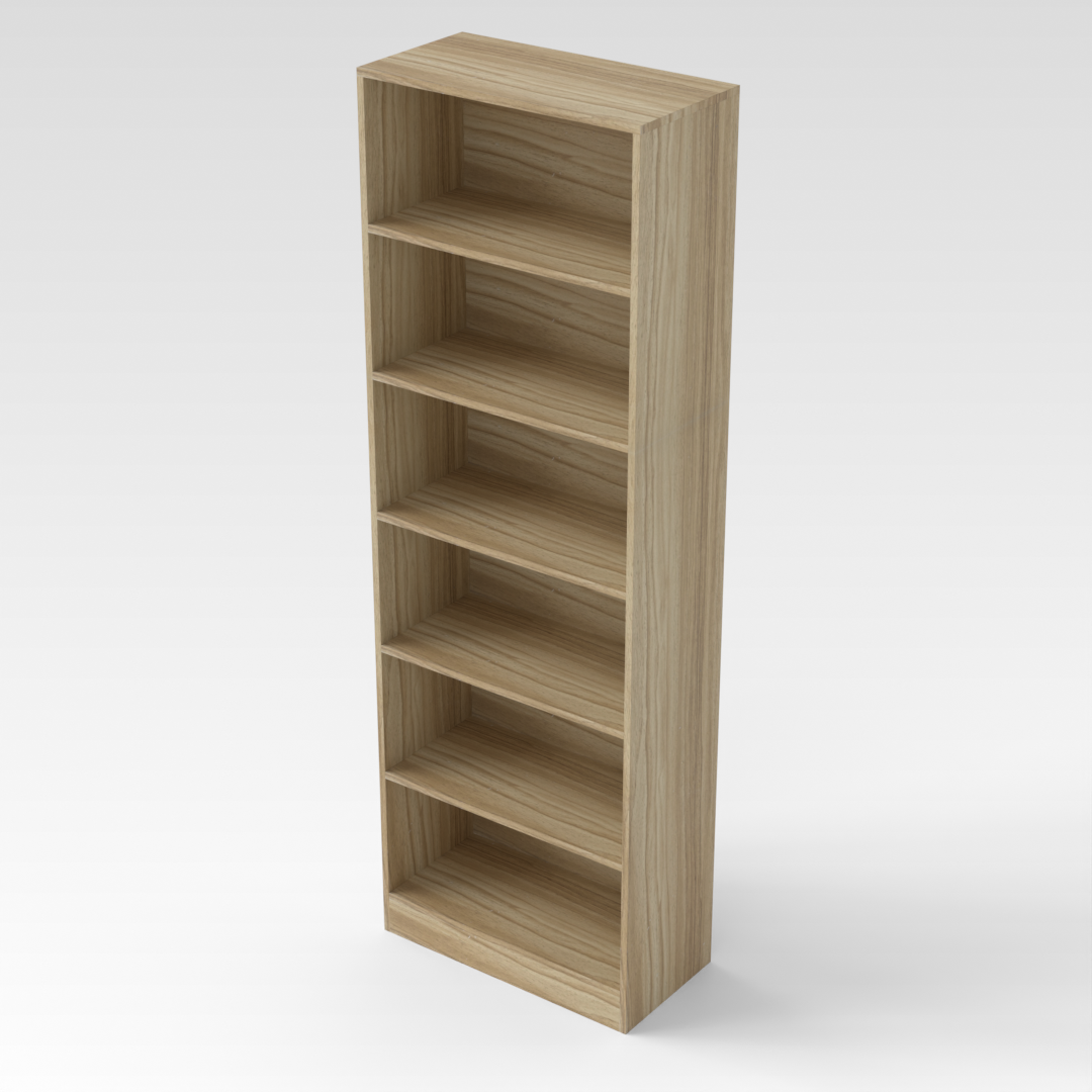 Country Oak Bookcase