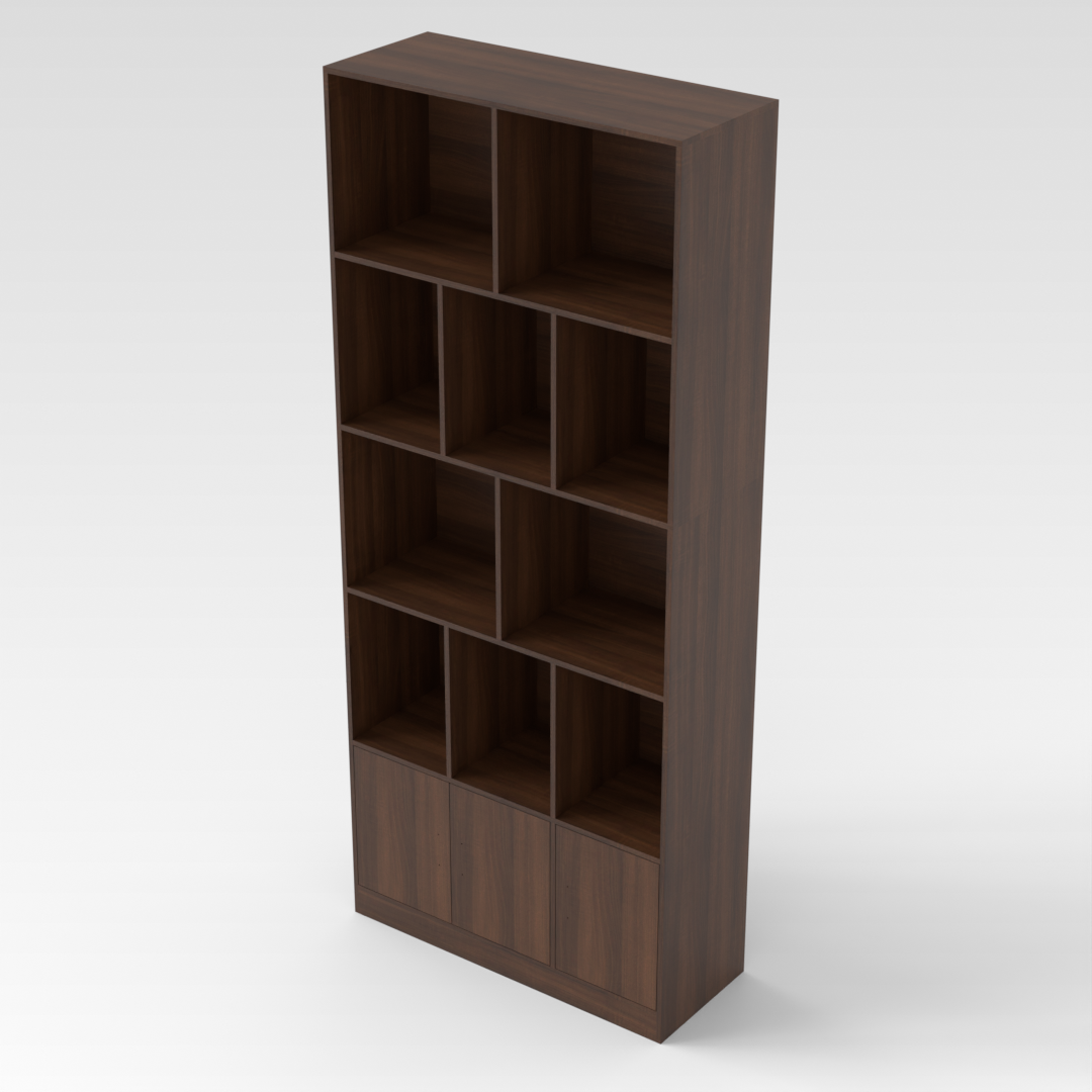 Prairie Oak Bookshelf