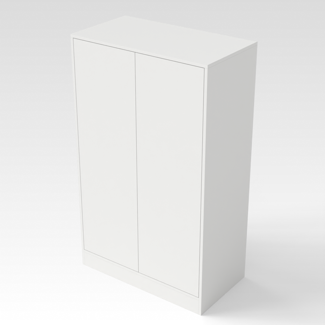 Warm White Shoe Cabinet