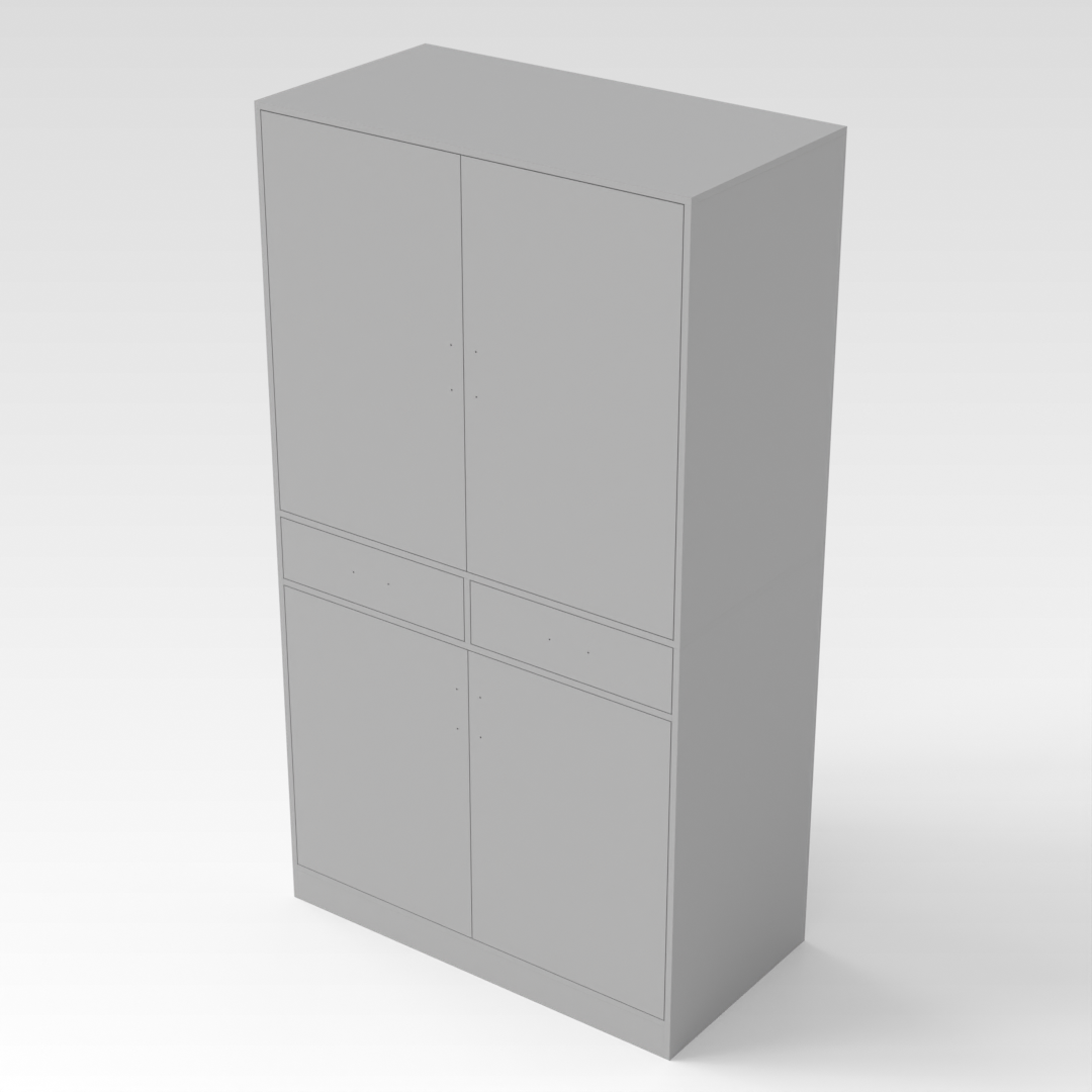 Light Gray Bookcase