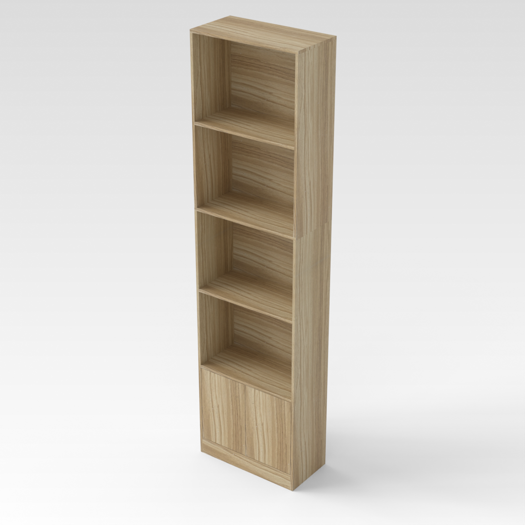 Country Oak Bookshelf