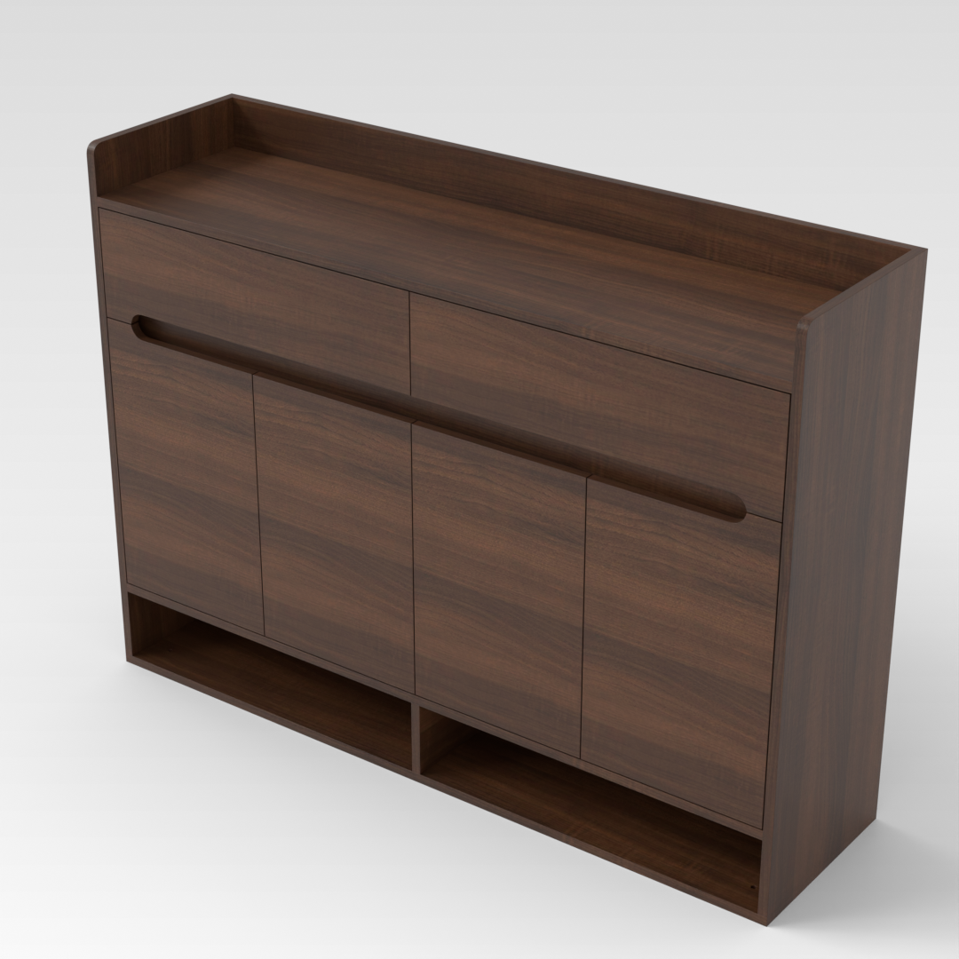 Prairie Oak Accent Cabinet
