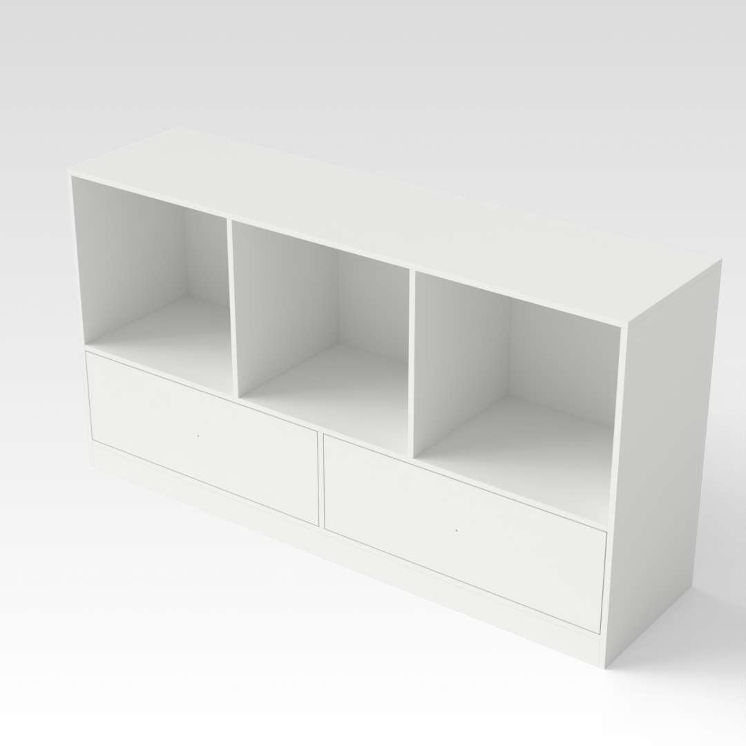 Warm White Drawer Cabinet