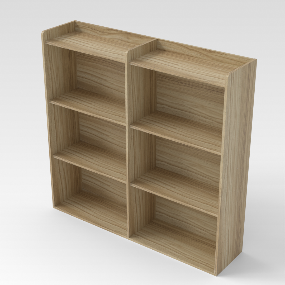 Country Oak Bookshelf