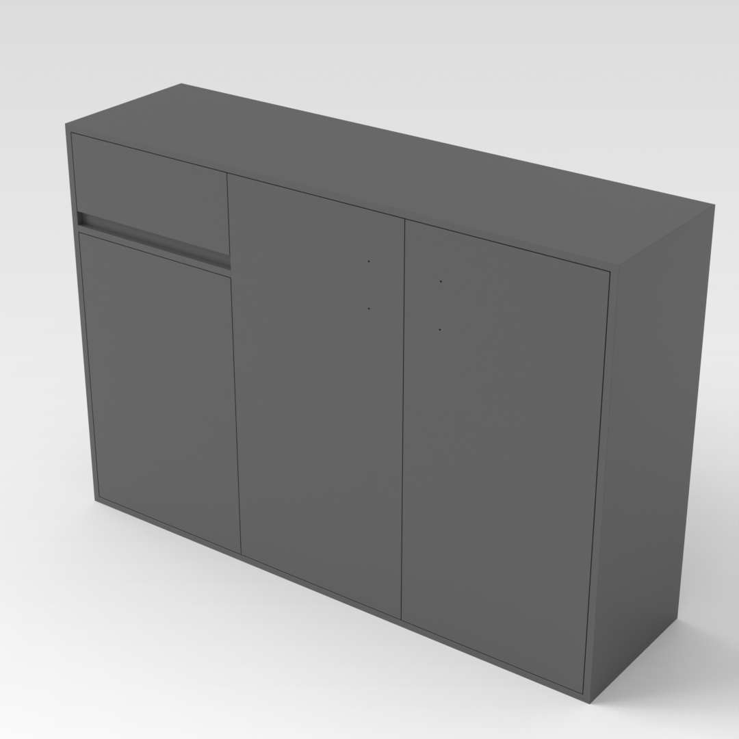 Sky Gray Sideboard