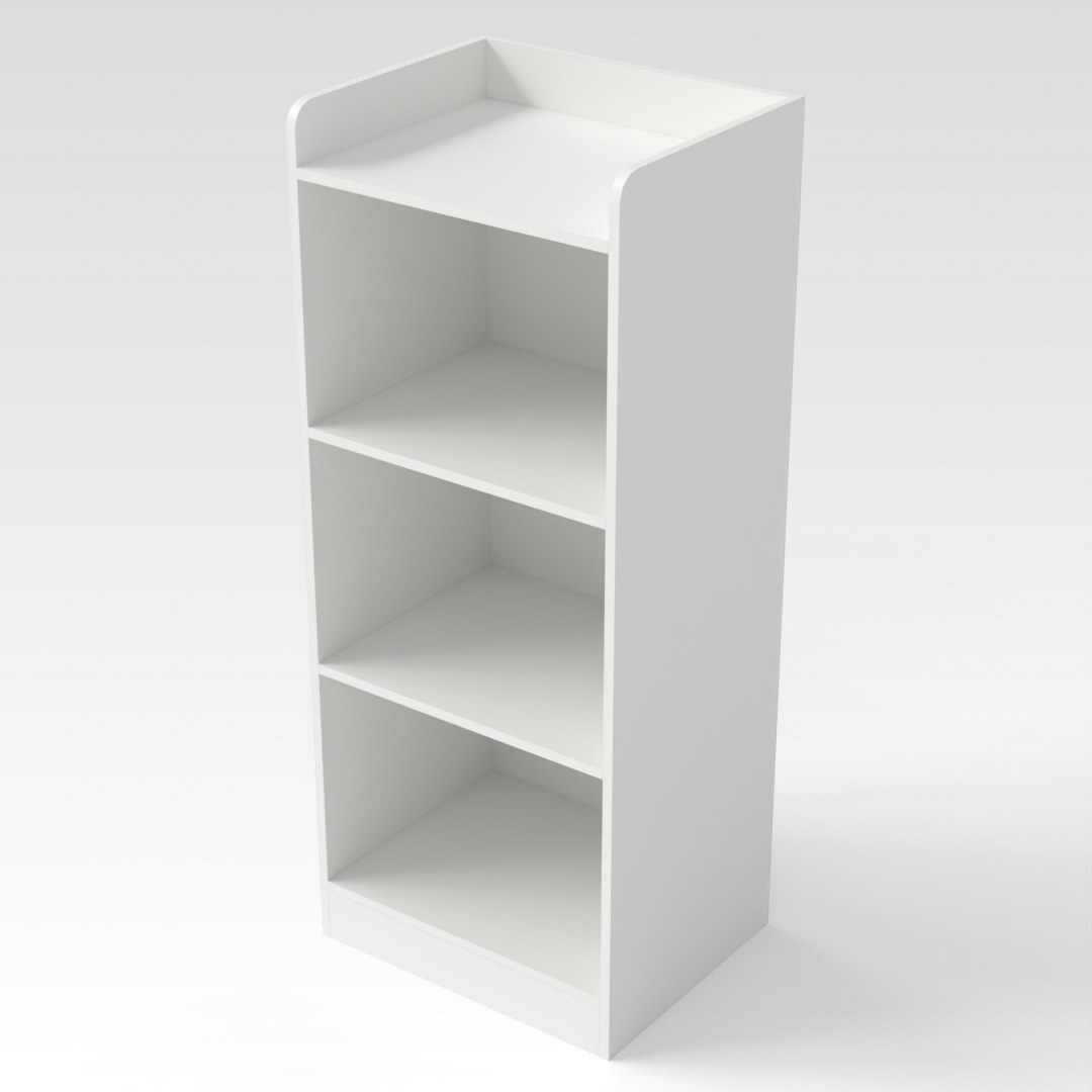 Warm White Bookshelf