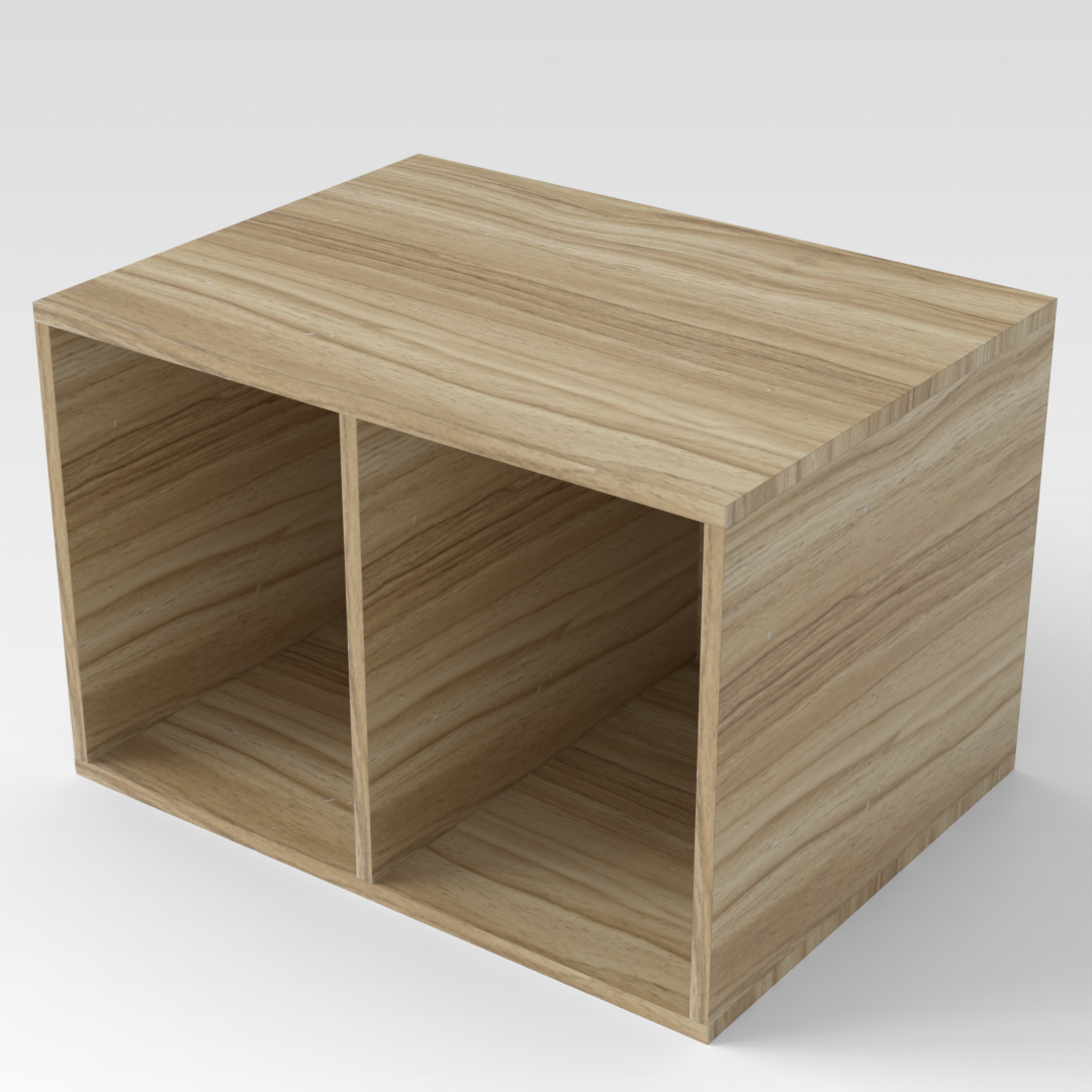 Country Oak Bookshelf