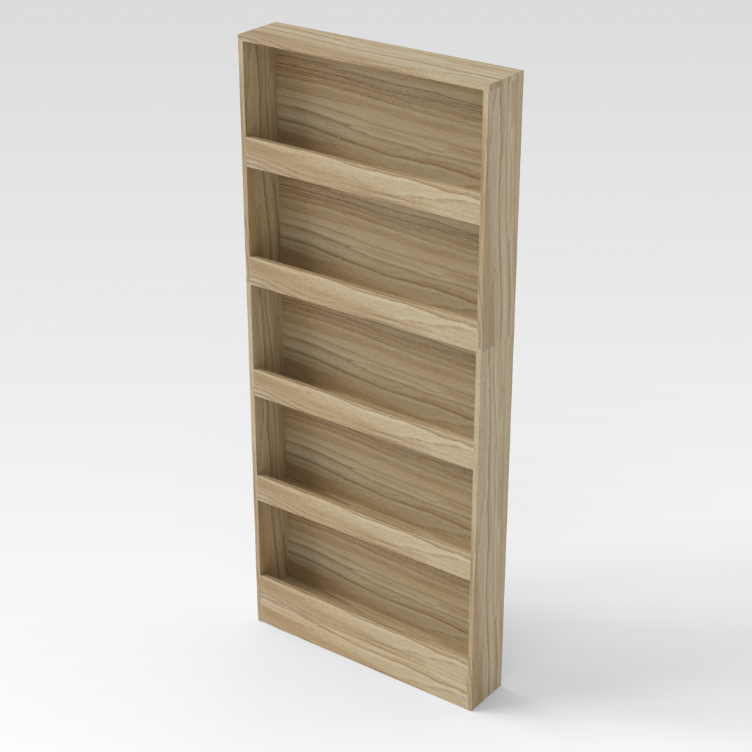Country Oak Bookshelf