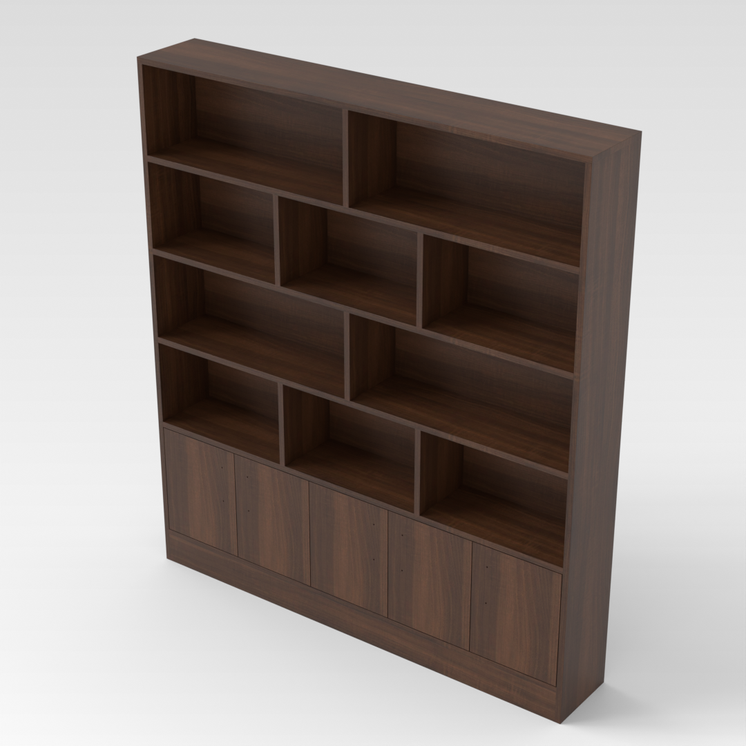 Prairie Oak Shoe Cabinet