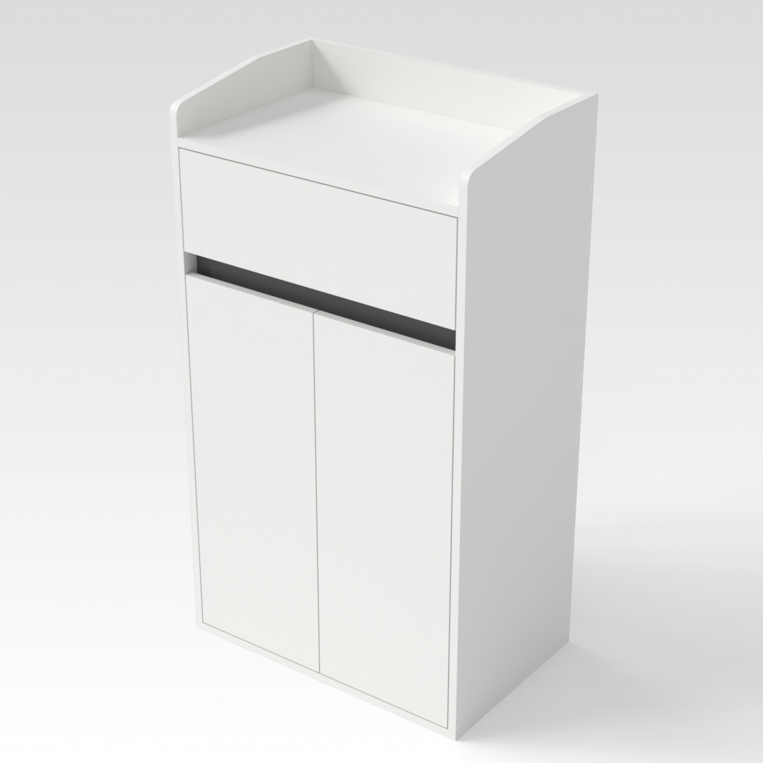 Warm White Floor Table
