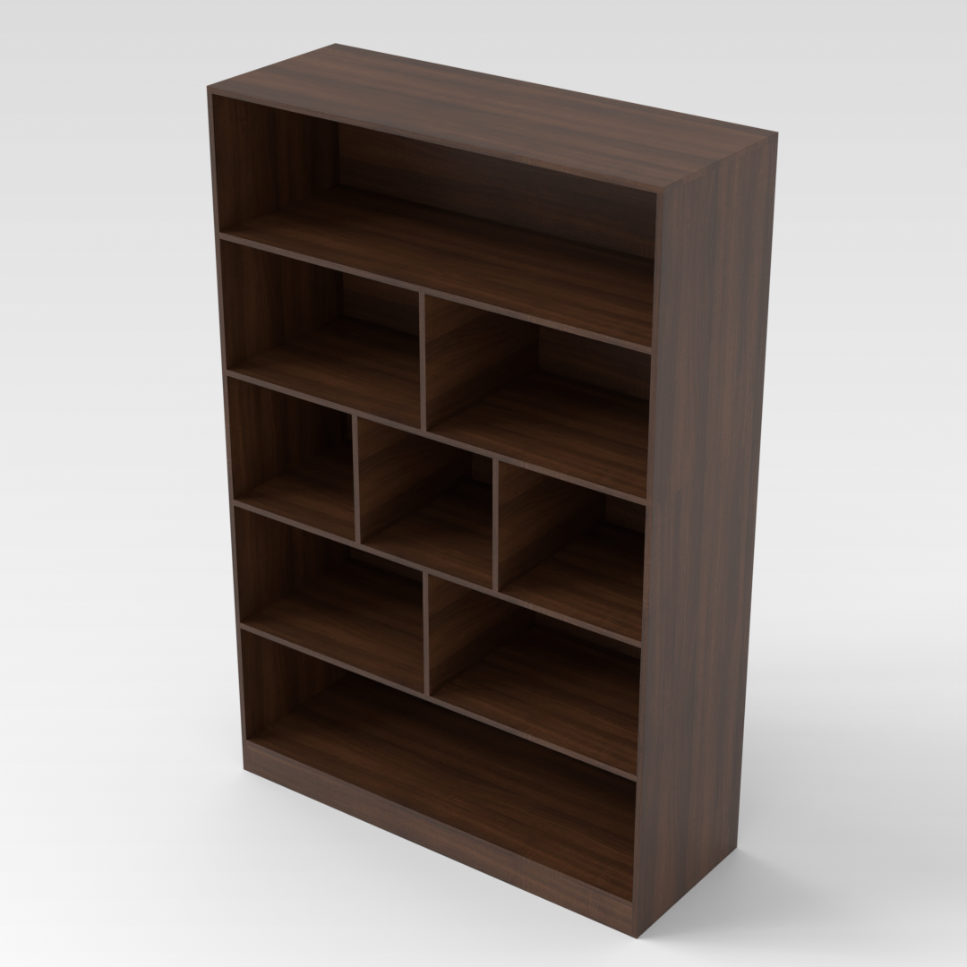 Prairie Oak Bookshelf