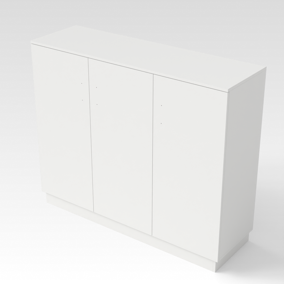 Warm White Shoe Cabinet