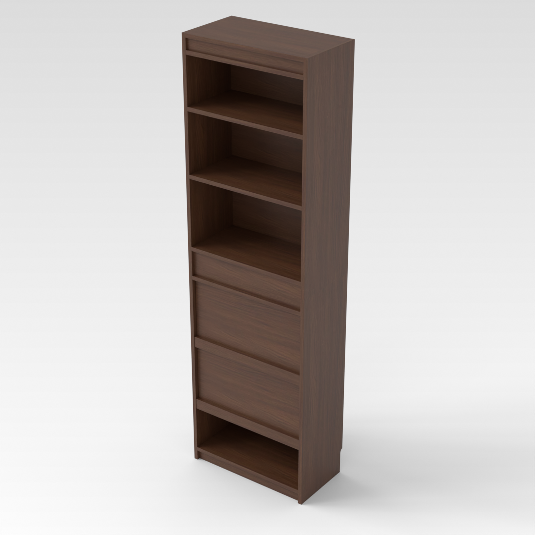 Walnut Bookcase