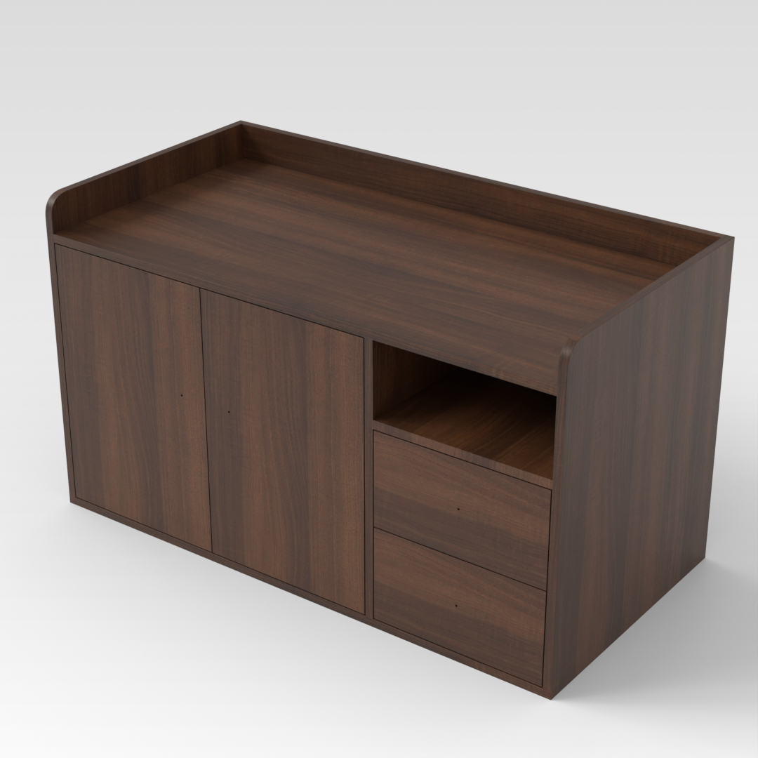Prairie Oak File Cabinet