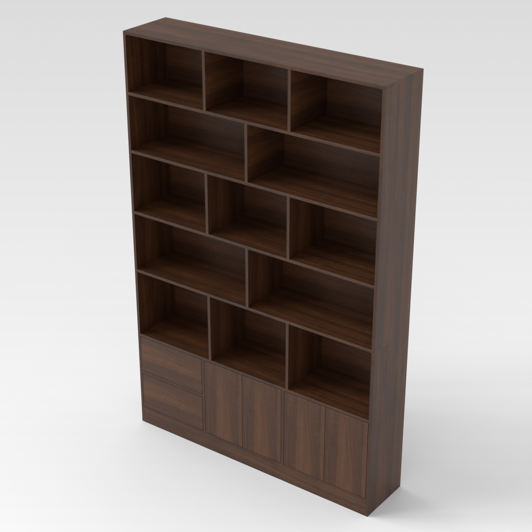 Prairie Oak Bookcase