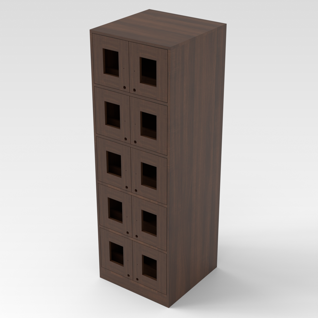 Prairie Oak Storage Cabinet