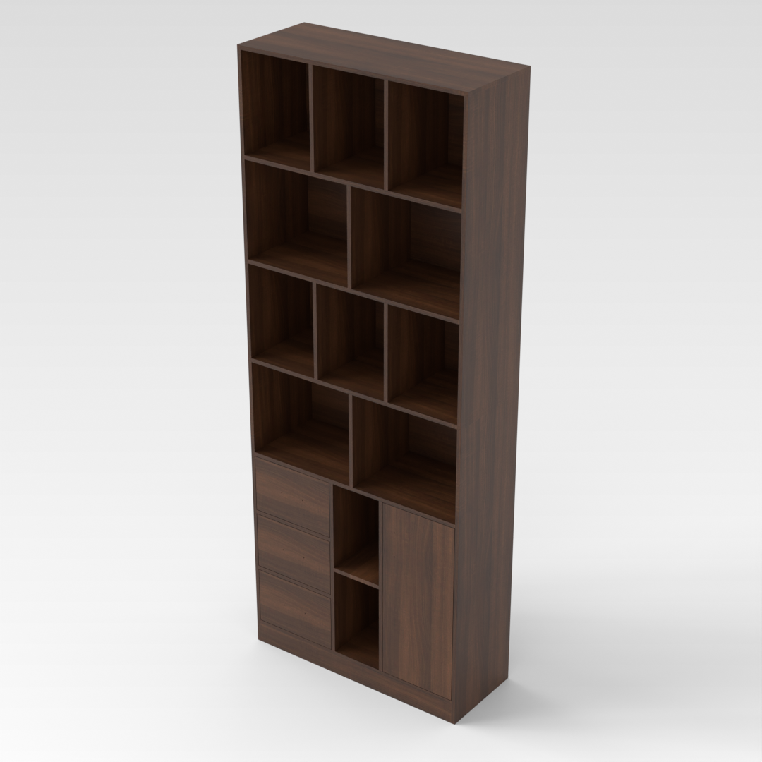 Prairie Oak Bookcase