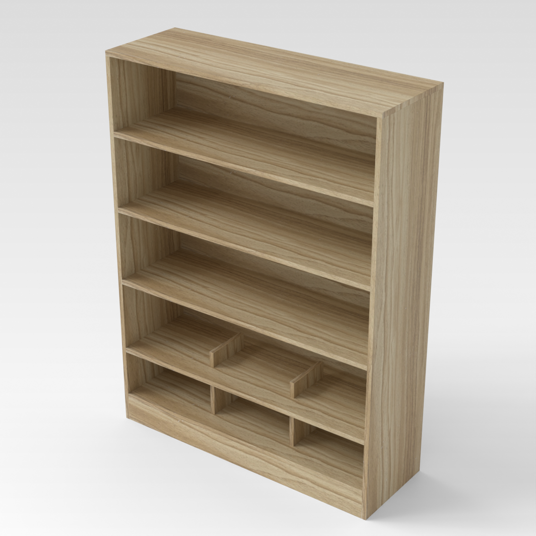 Country Oak Bookshelf