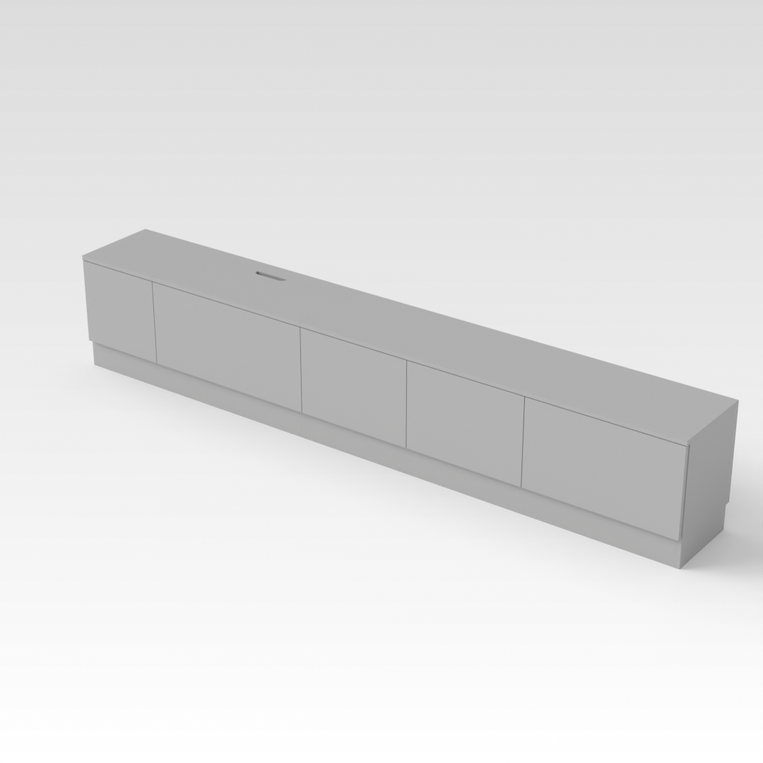 Light Gray TV Stand
