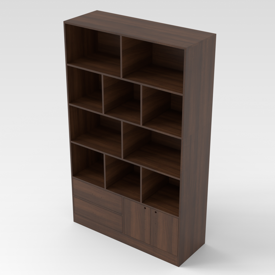 Prairie Oak Bookcase