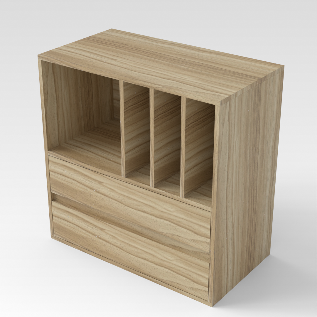 Country Oak Bookcase