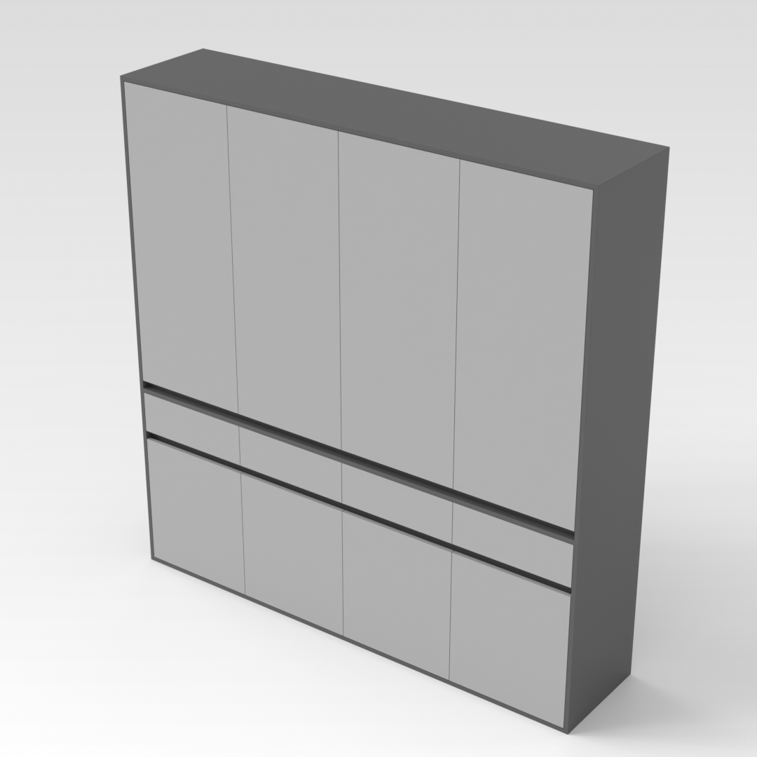 Sky Gray Wardrobe