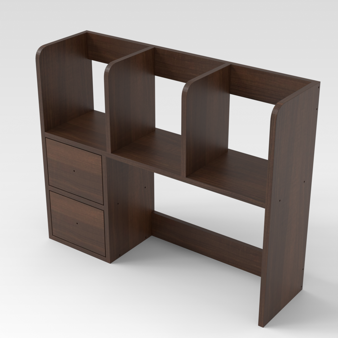 Prairie Oak Bookshelf