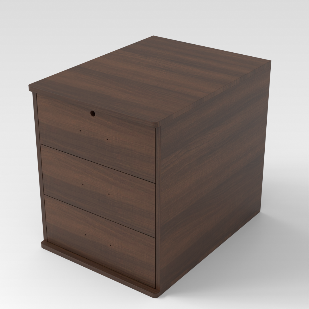 Prairie Oak Drawer Cabinet