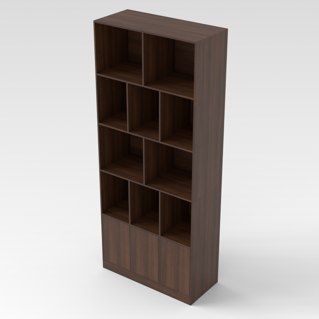 Prairie Oak Bookshelf