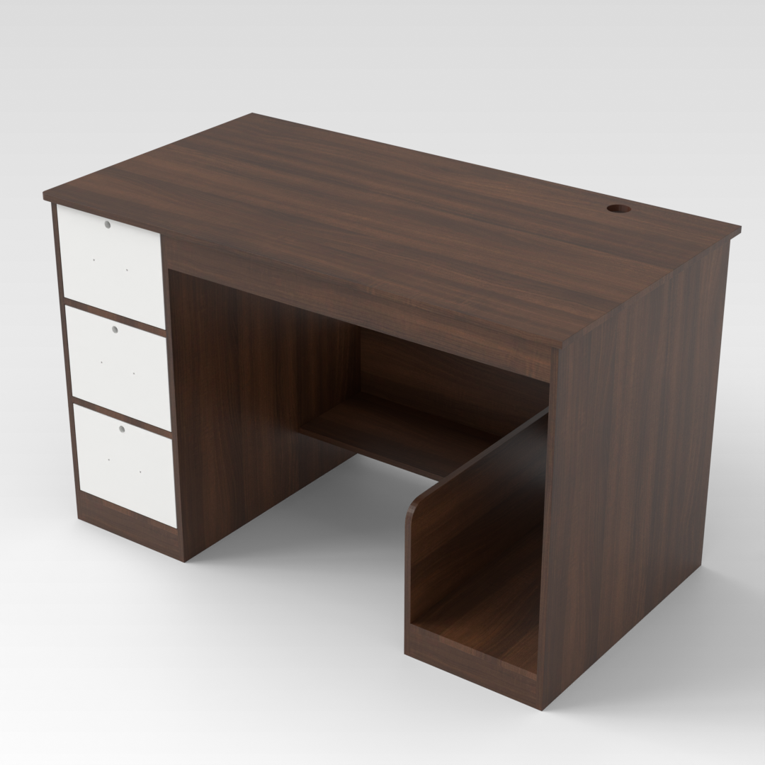 Prairie Oak Computer Desk