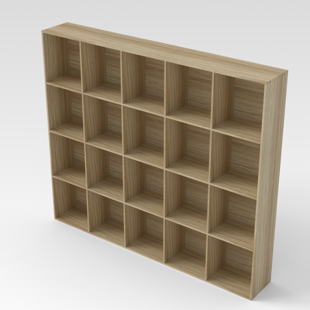 Prairie Oak Bookcase