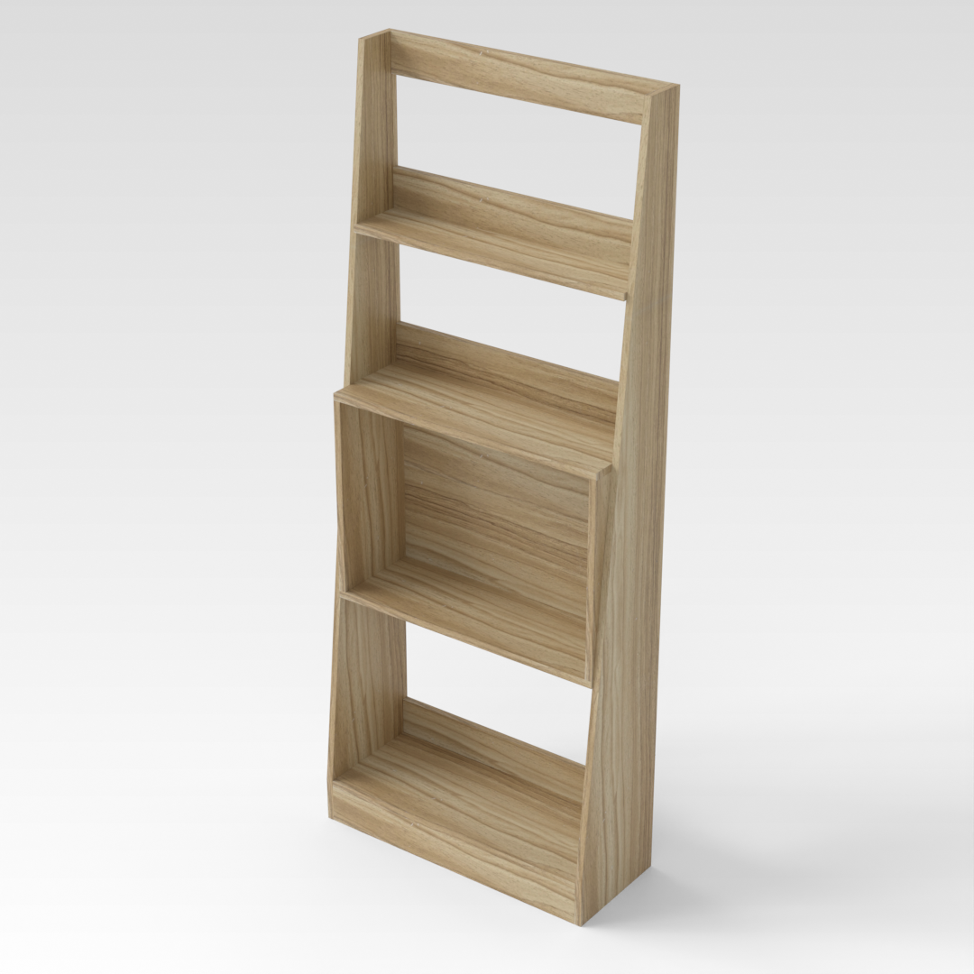 Country Oak Bookshelf