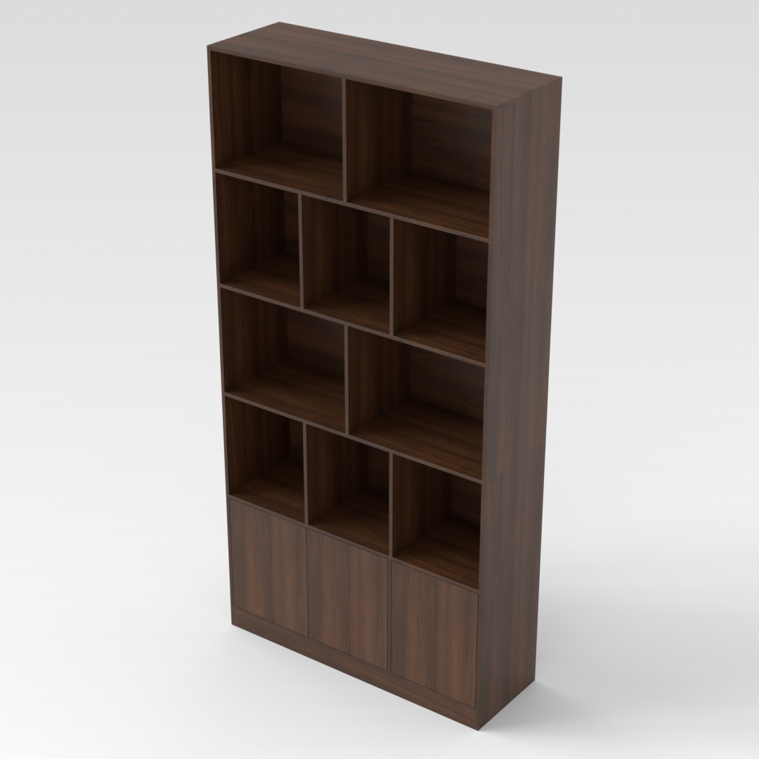Prairie Oak Bookshelf