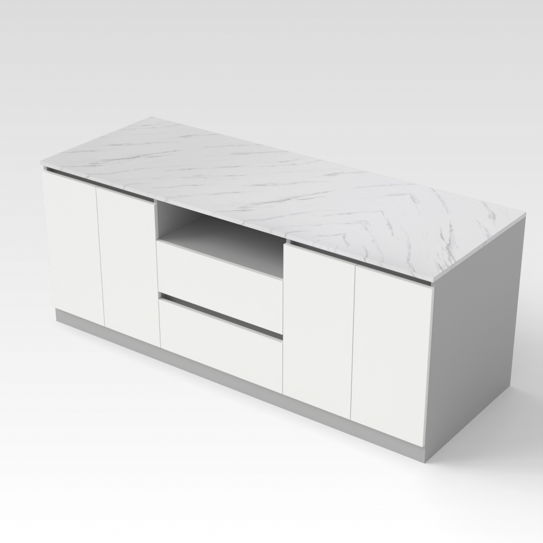 Light Gray TV Stand