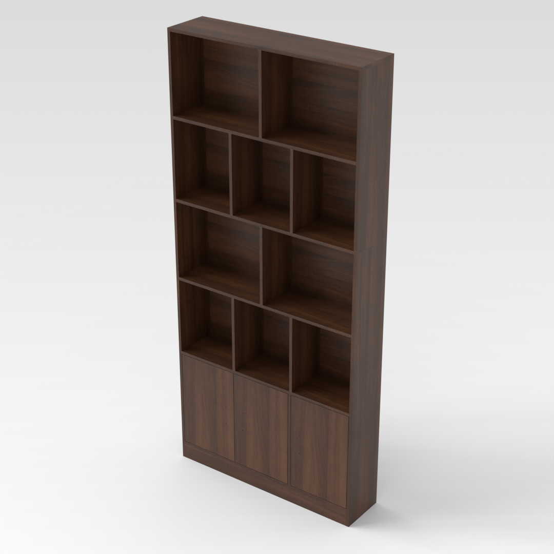 Prairie Oak Bookshelf