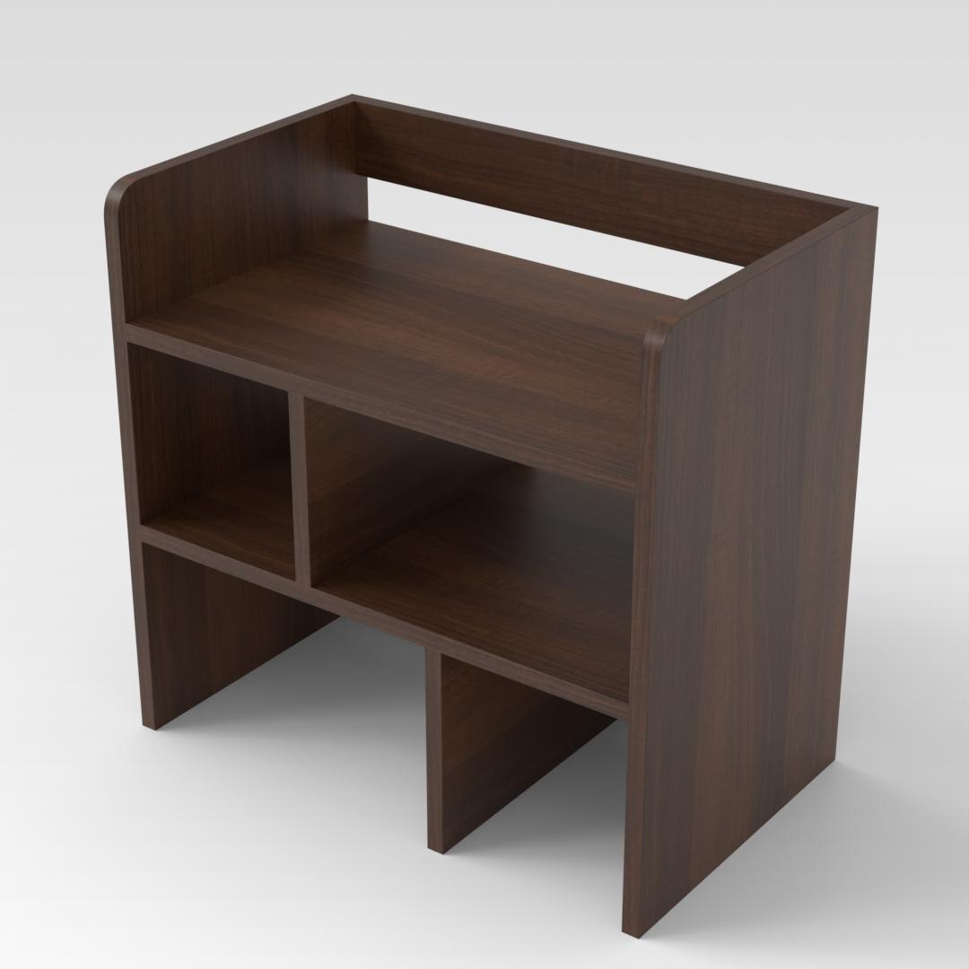 Prairie Oak Bookshelf
