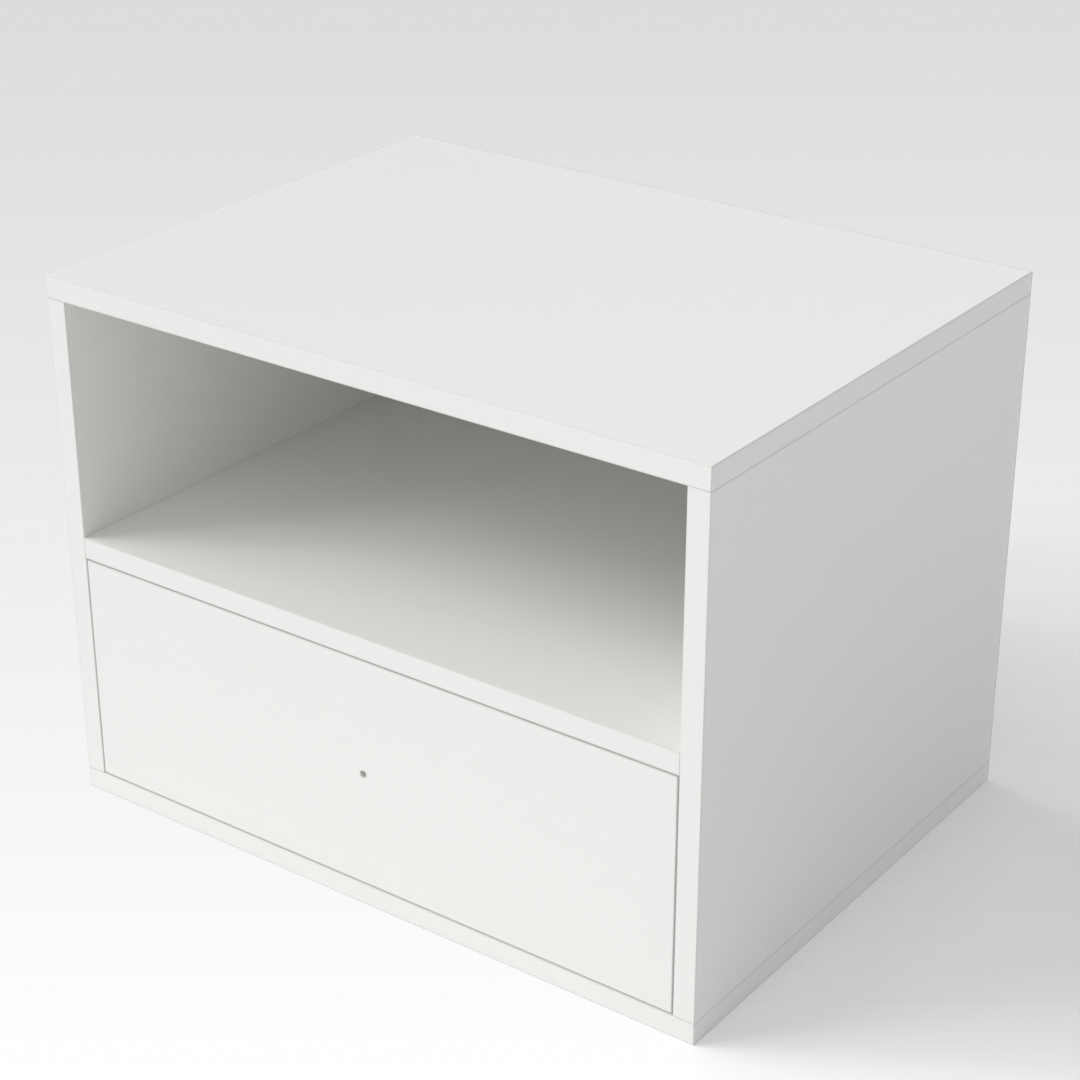 Warm White Nightstand
