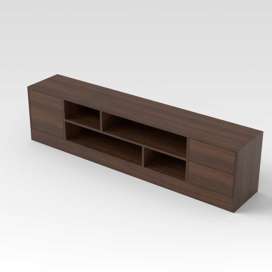 Prairie Oak TV Stand
