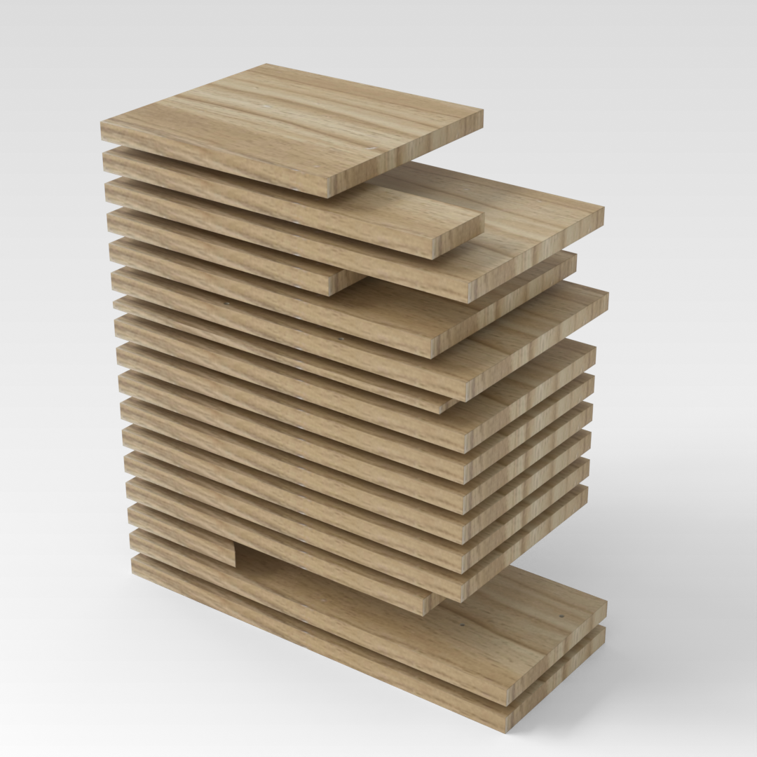 Country Oak Bookshelf