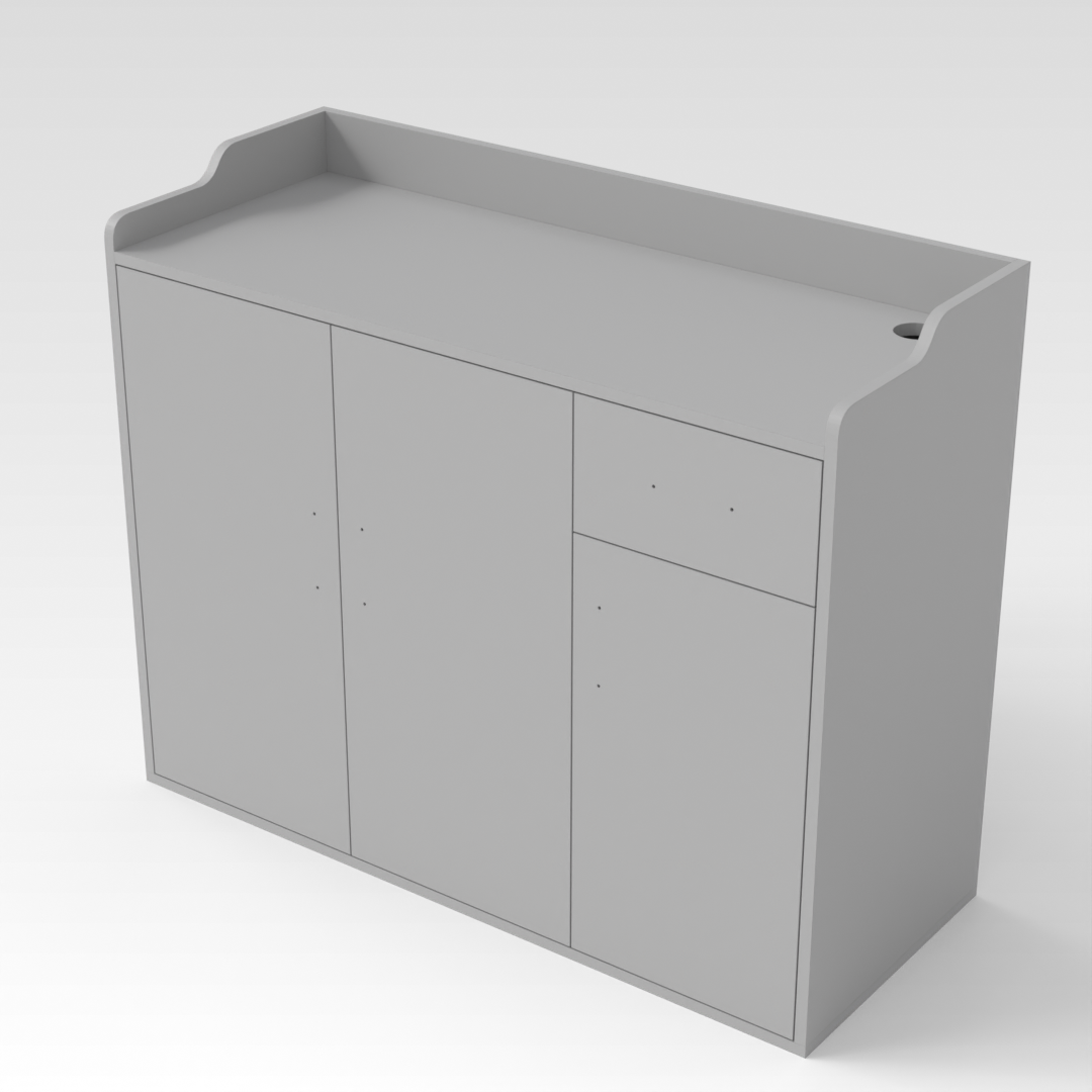 Light Gray Sideboard