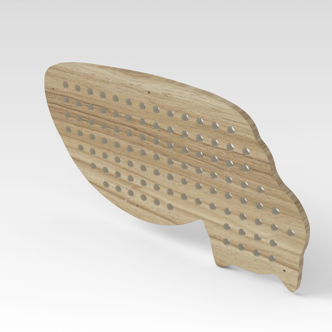 Country Oak Pegboard