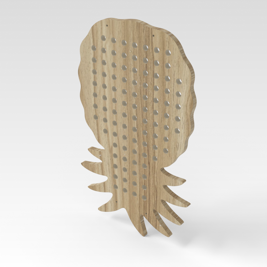 Country Oak Pegboard