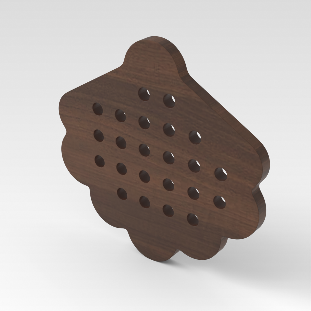 Prairie Oak Pegboard