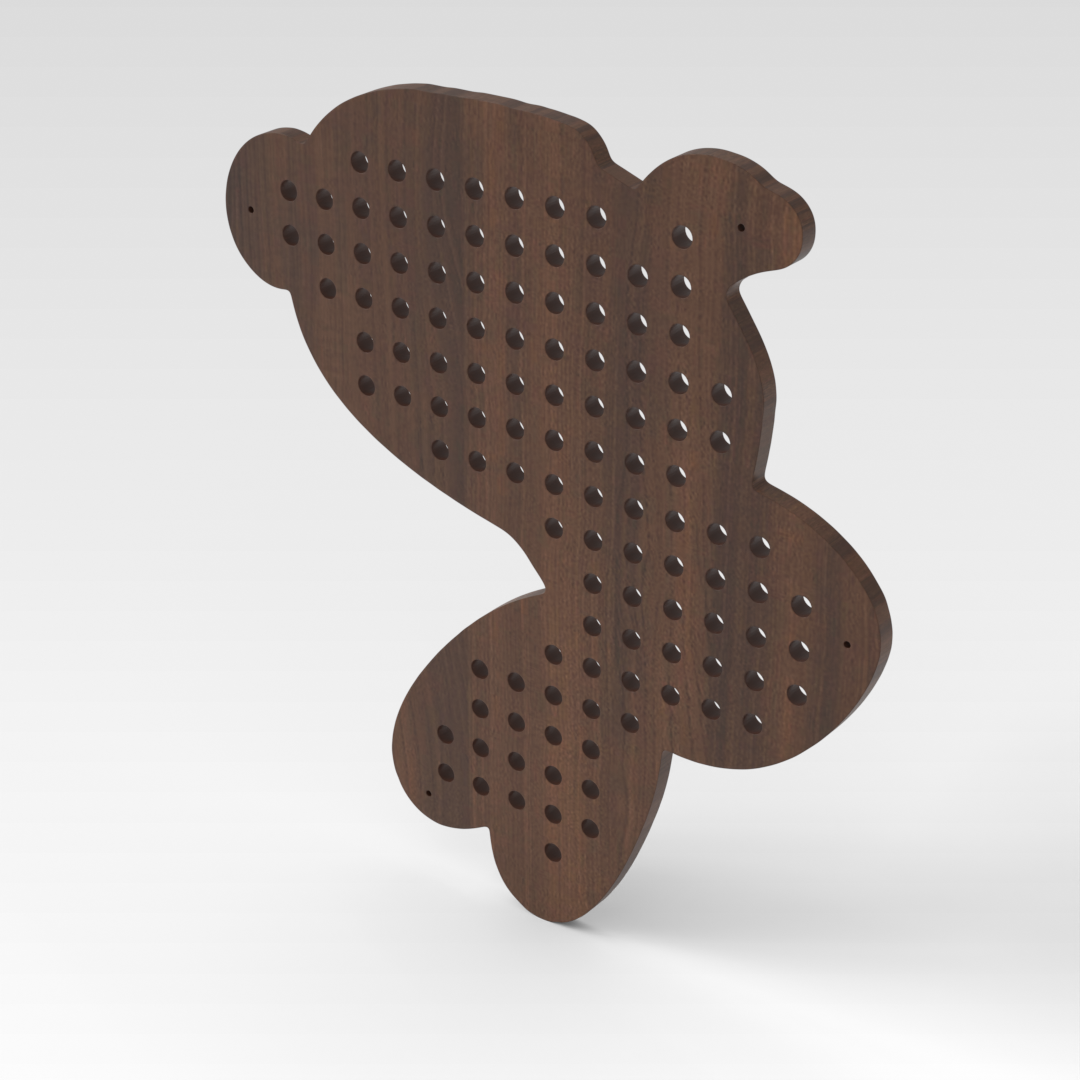 Prairie Oak Pegboard