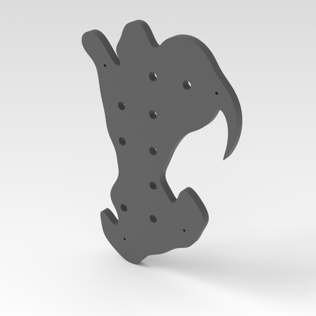 Sky Gray Pegboard