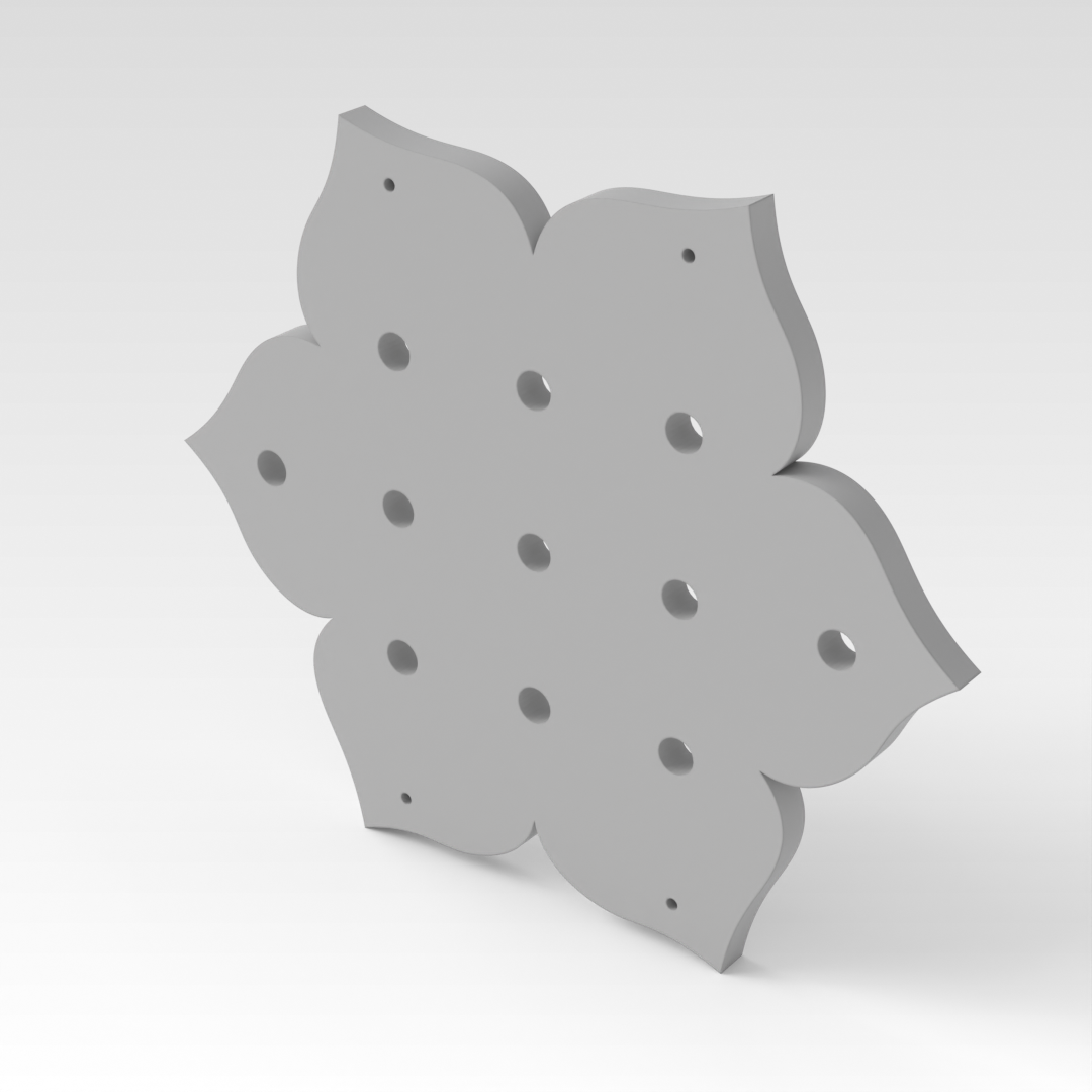 Light Gray Pegboard